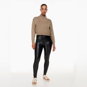Aritzia Vegan Leather Leggings
